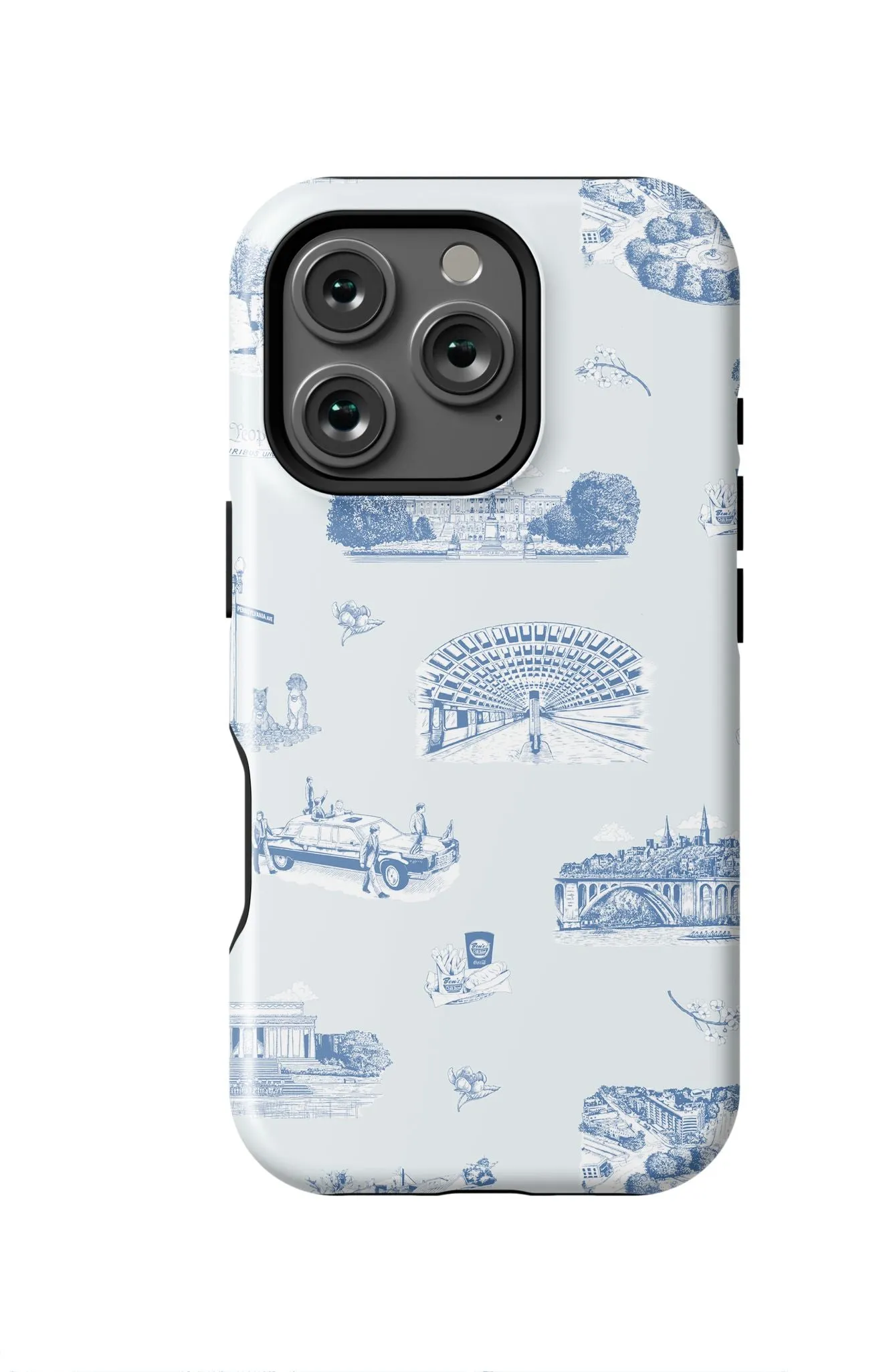 Washington DC Toile iPhone Case