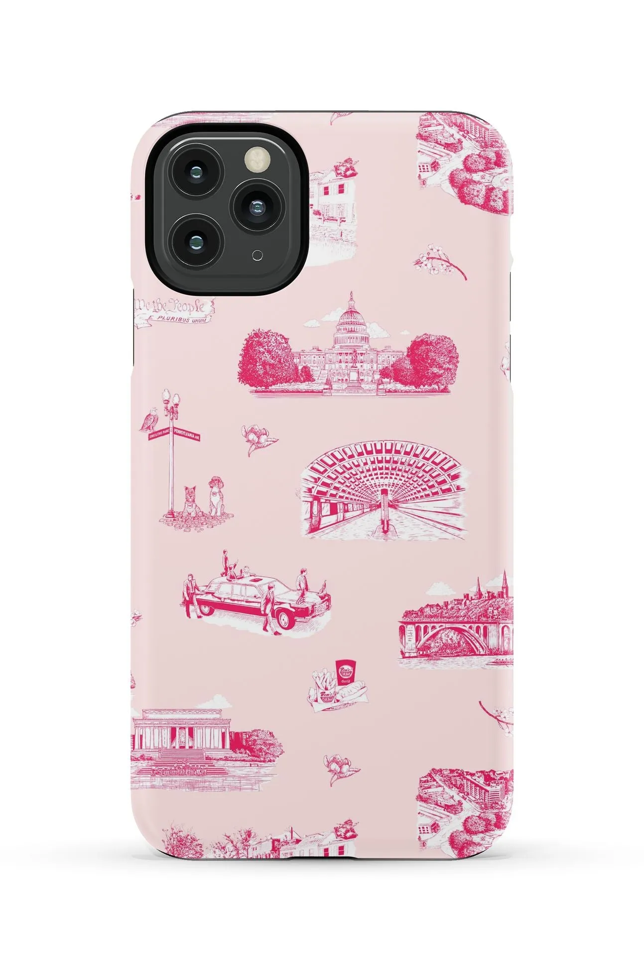 Washington DC Toile iPhone Case