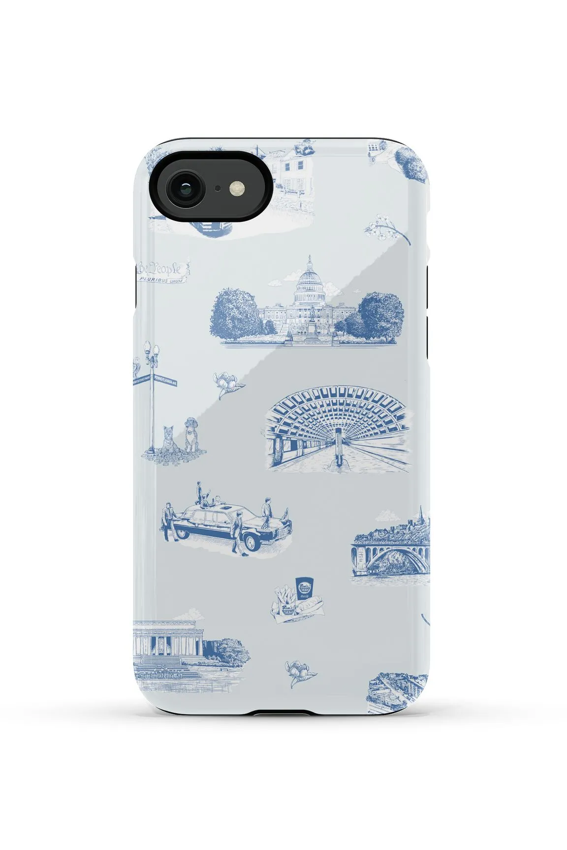 Washington DC Toile iPhone Case