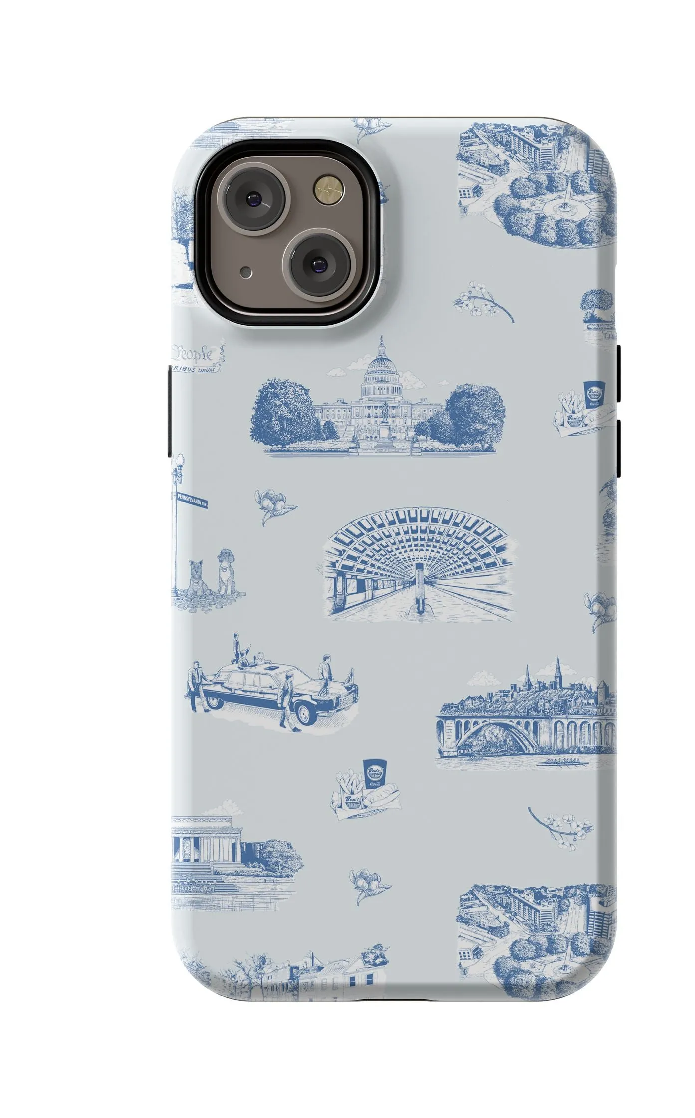 Washington DC Toile iPhone Case