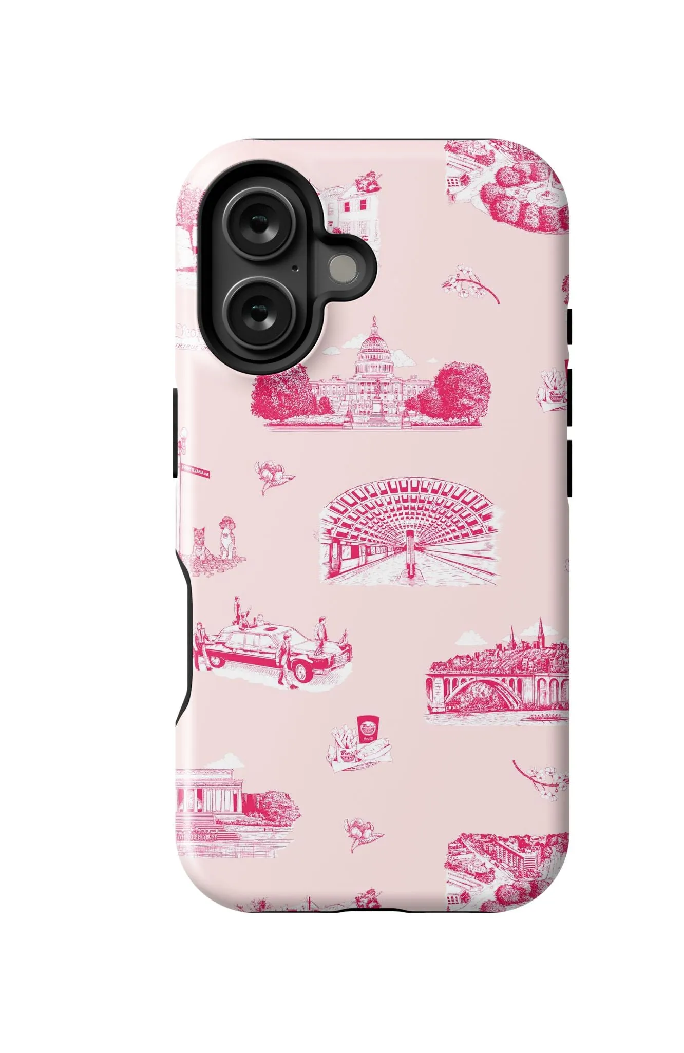 Washington DC Toile iPhone Case