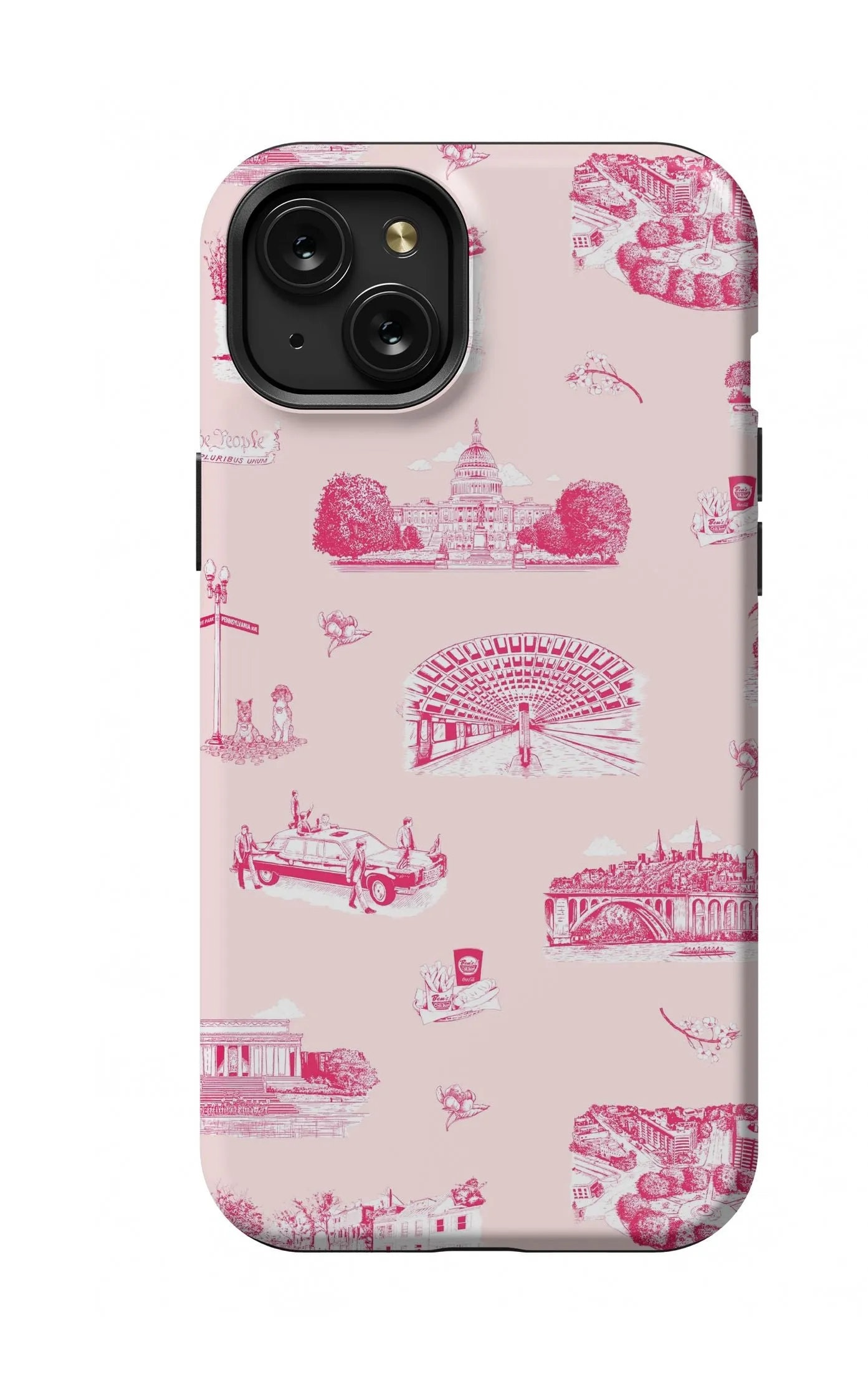 Washington DC Toile iPhone Case