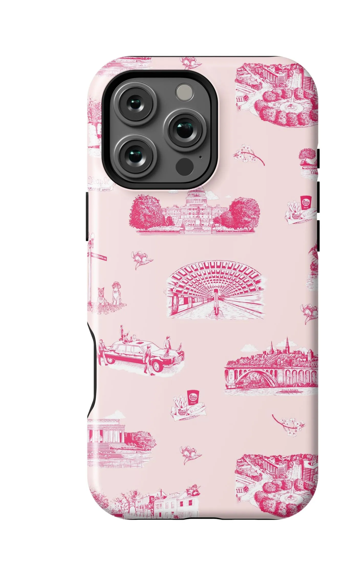 Washington DC Toile iPhone Case