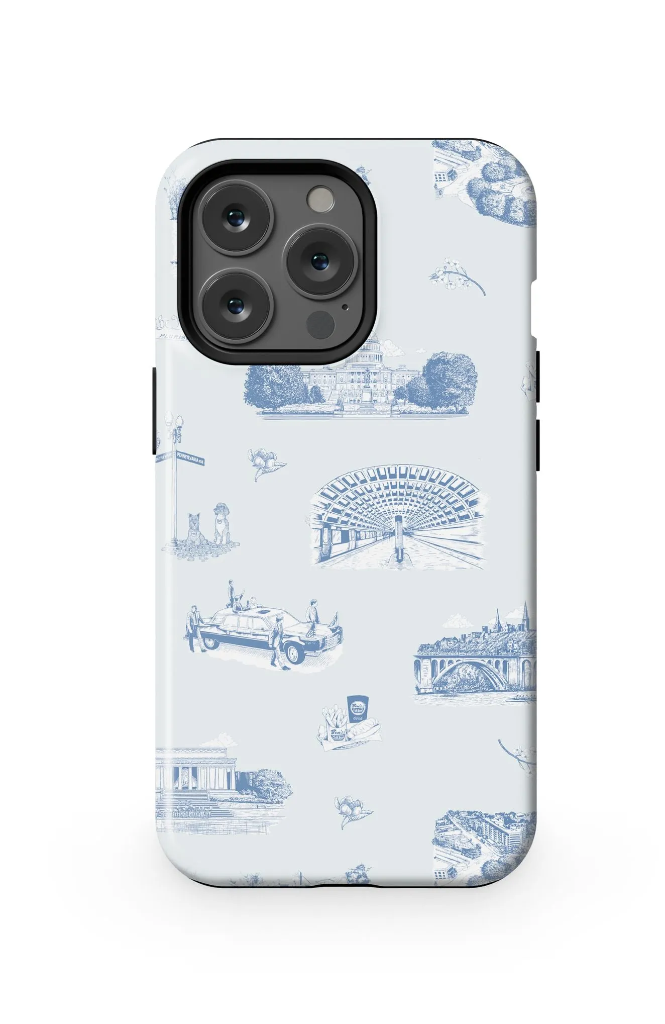 Washington DC Toile iPhone Case