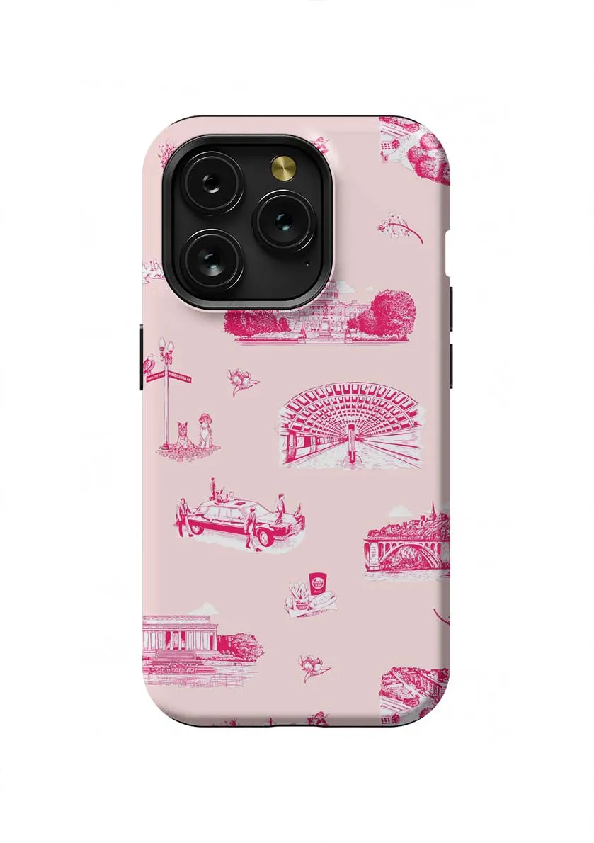 Washington DC Toile iPhone Case