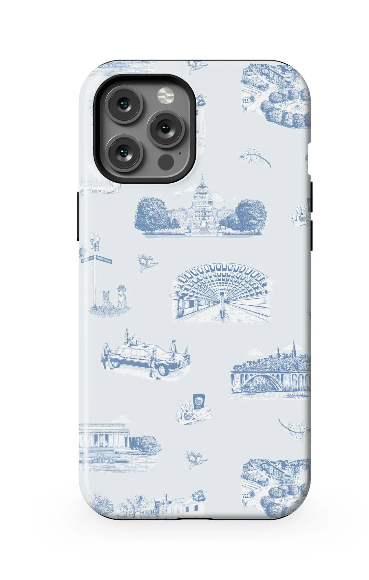 Washington DC Toile iPhone Case