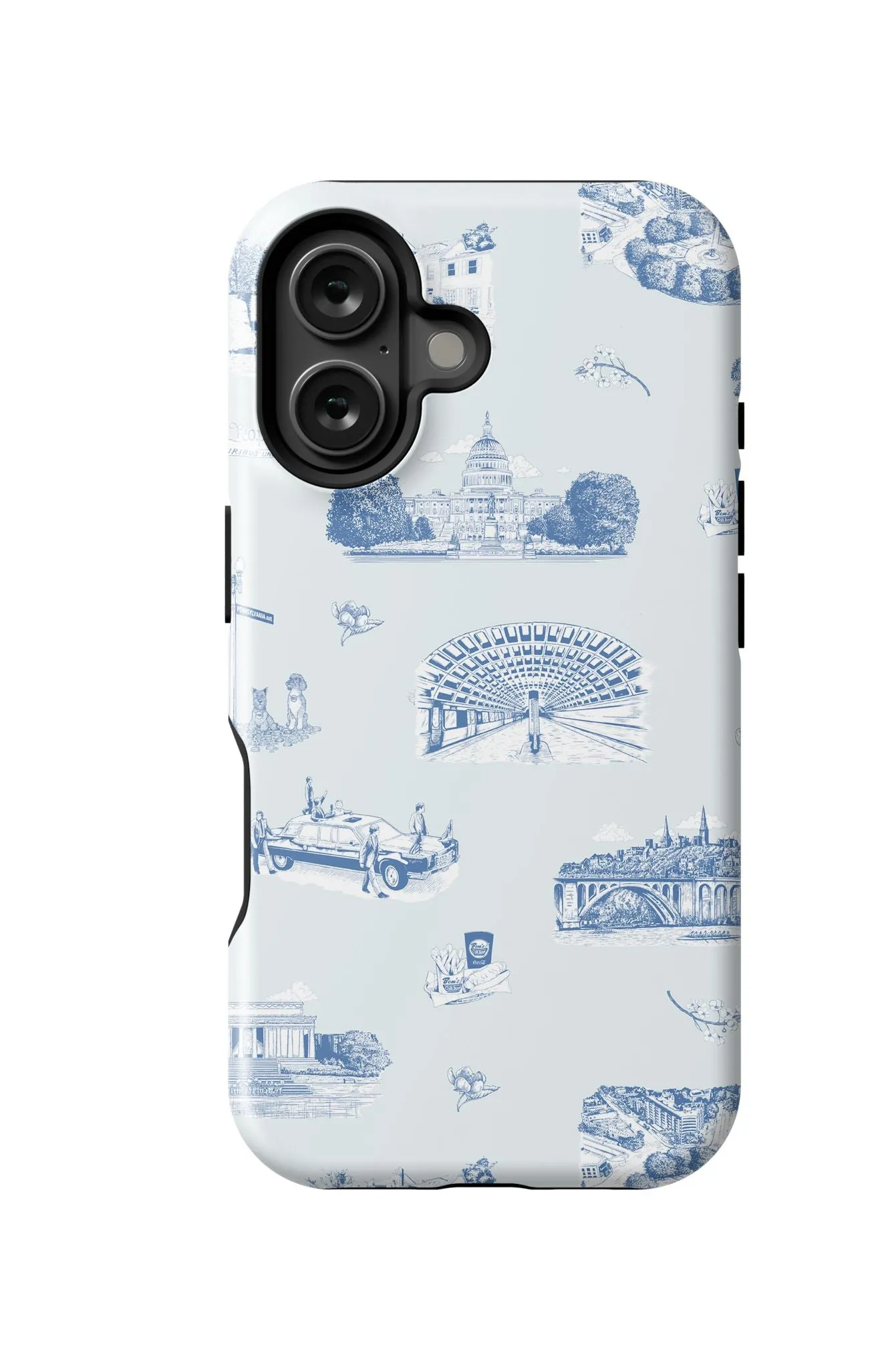 Washington DC Toile iPhone Case