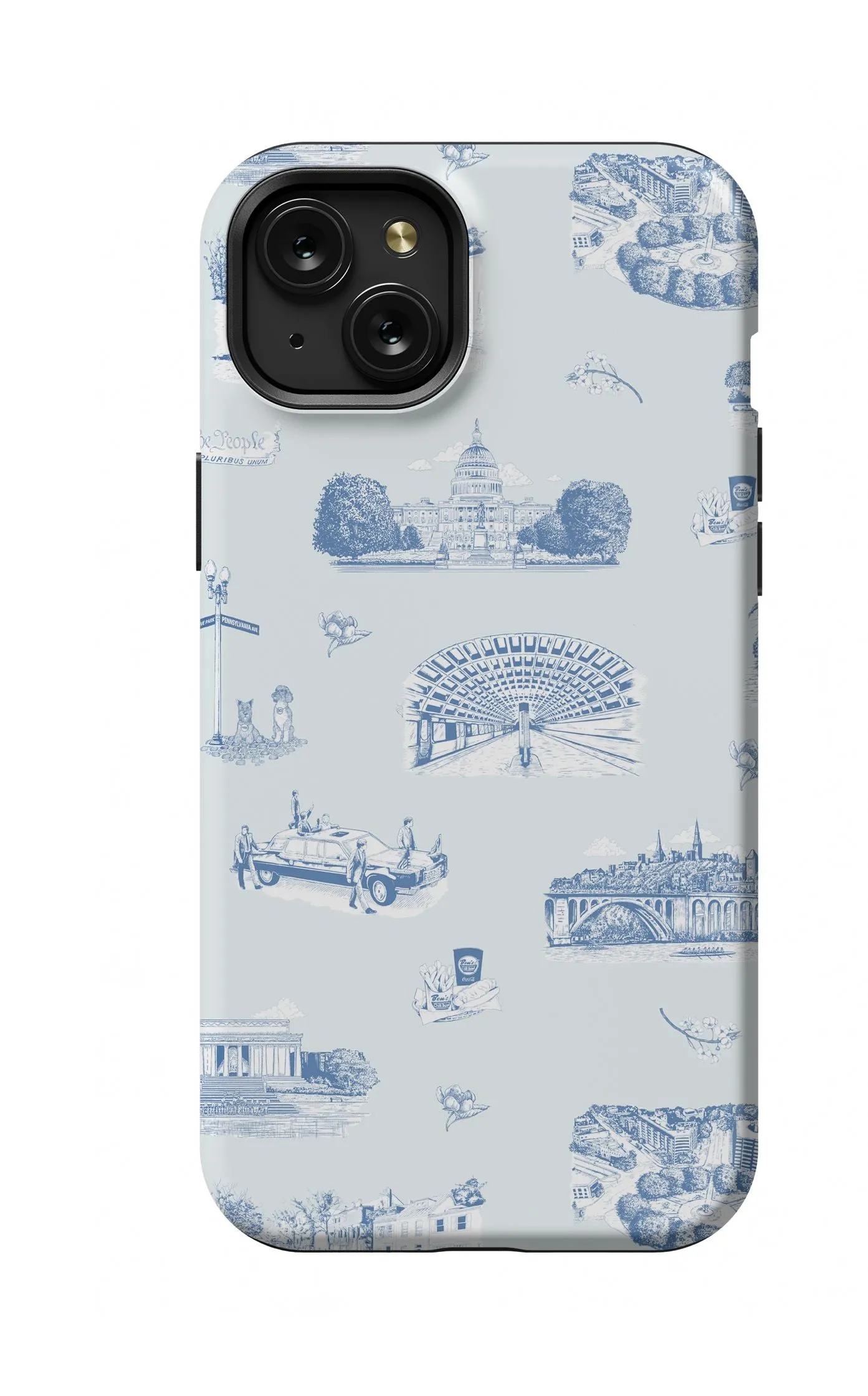 Washington DC Toile iPhone Case