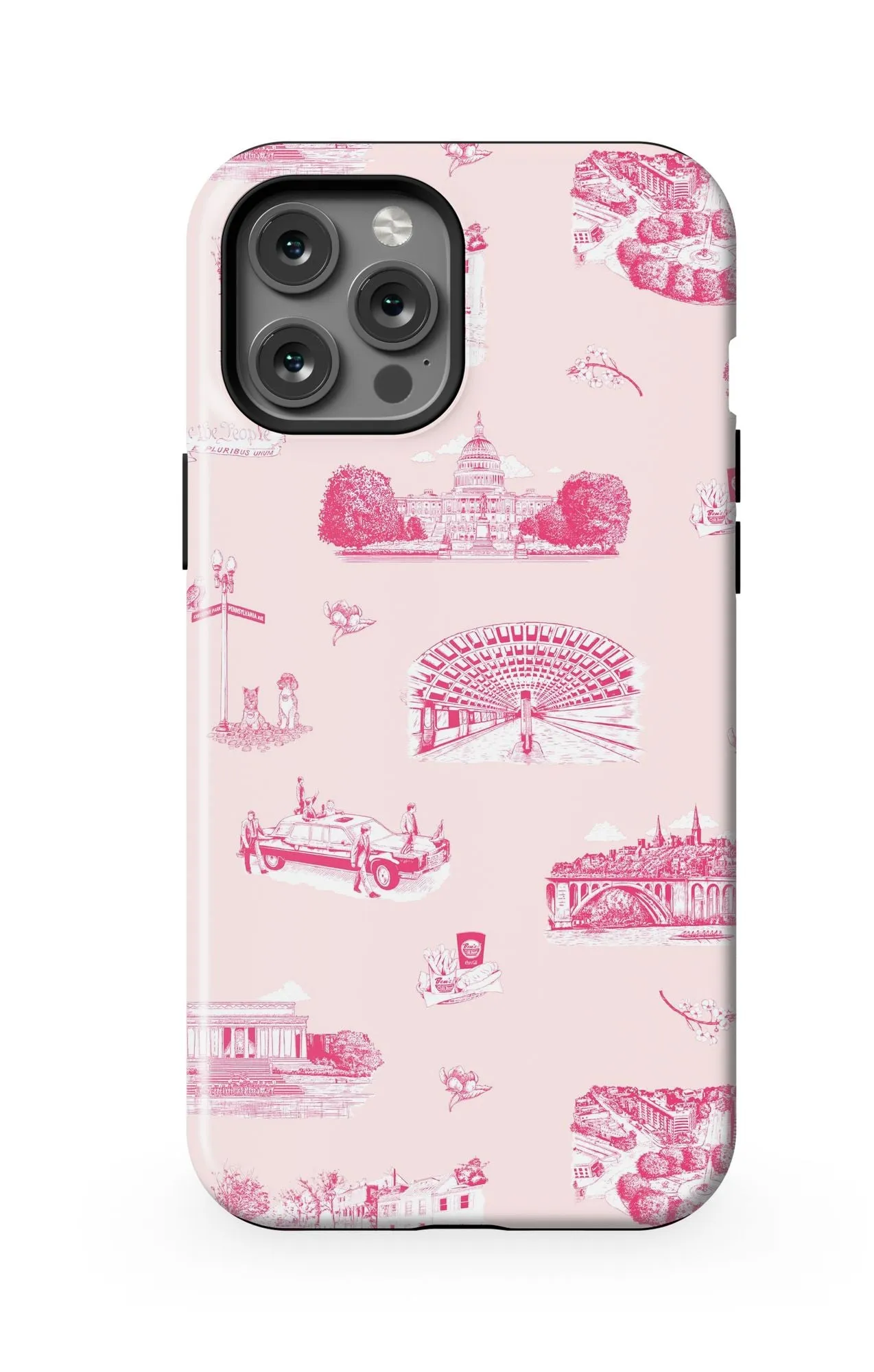 Washington DC Toile iPhone Case