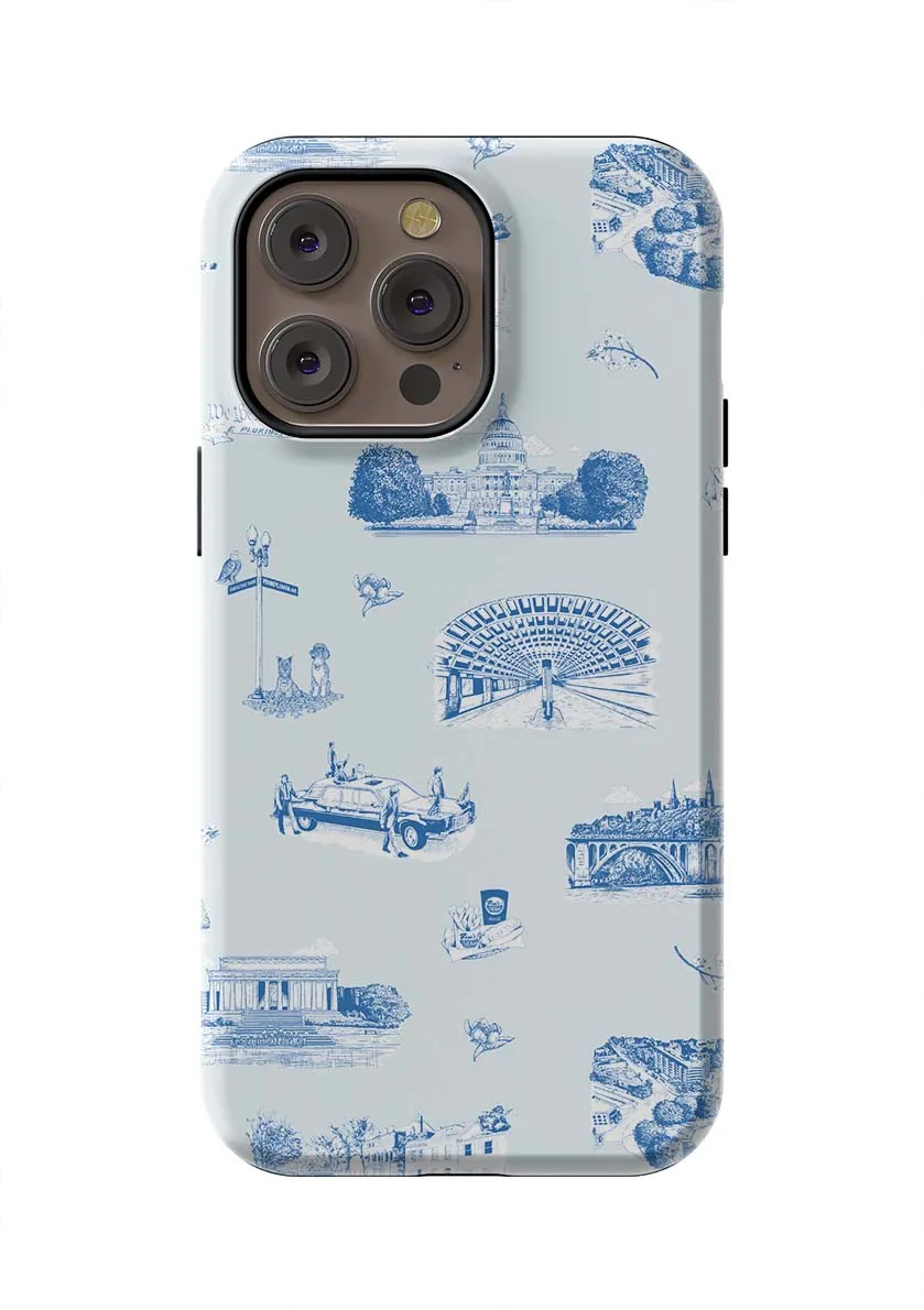 Washington DC Toile iPhone Case