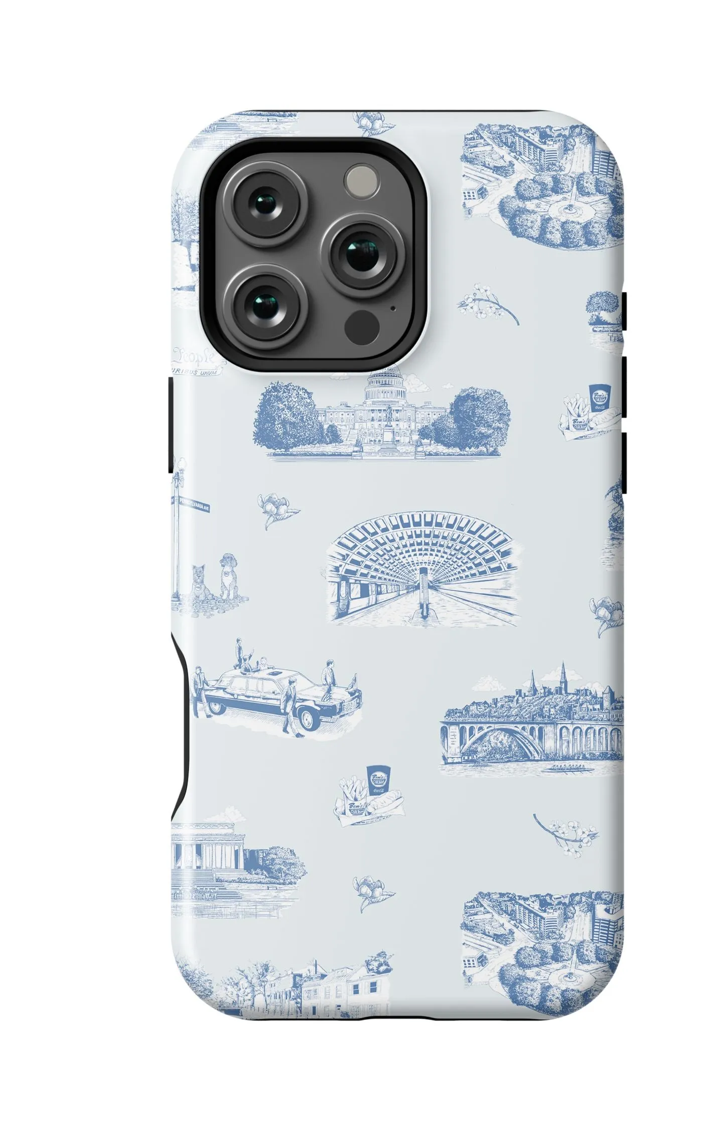 Washington DC Toile iPhone Case