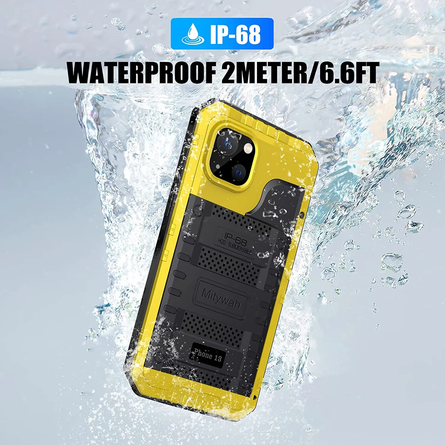 Waterproof iPhone 13 Aluminum Case