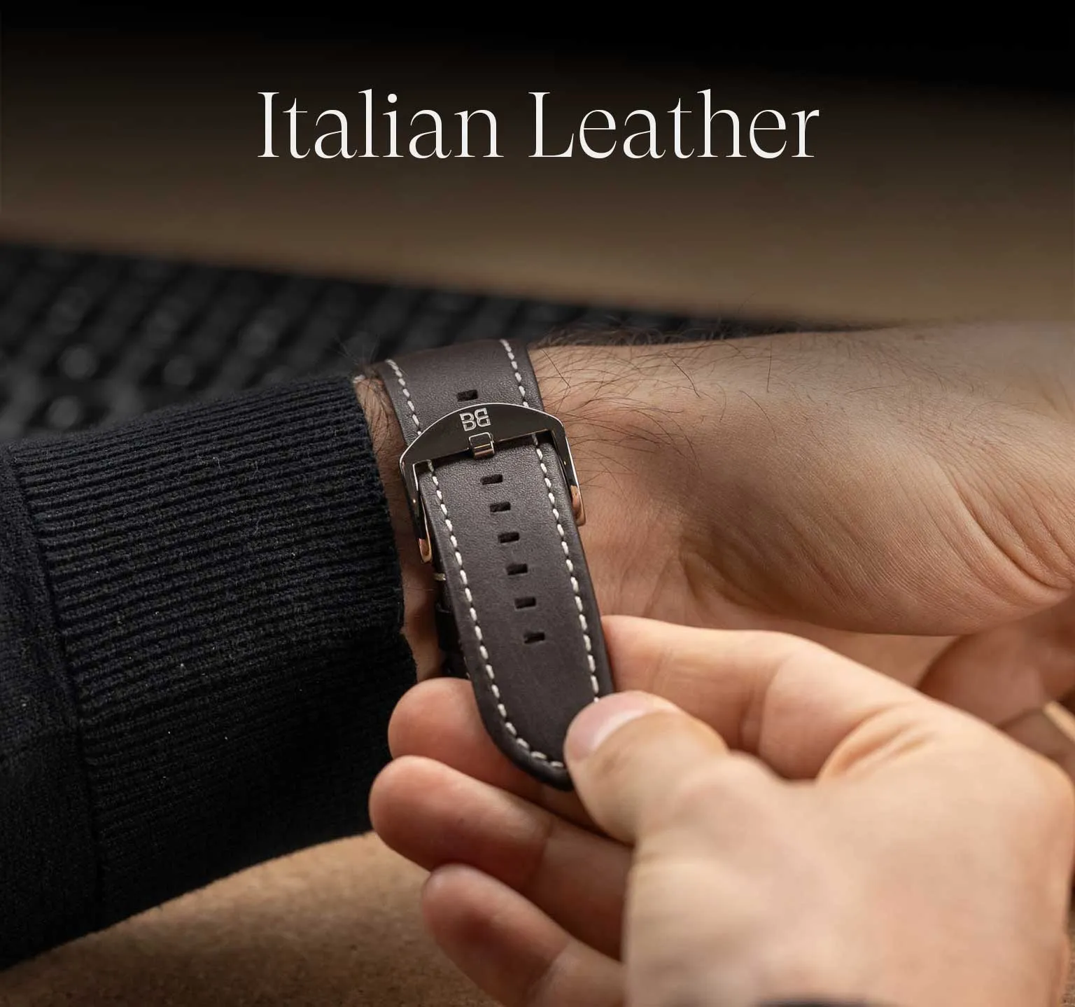 Waterproof Leather Band | Espresso