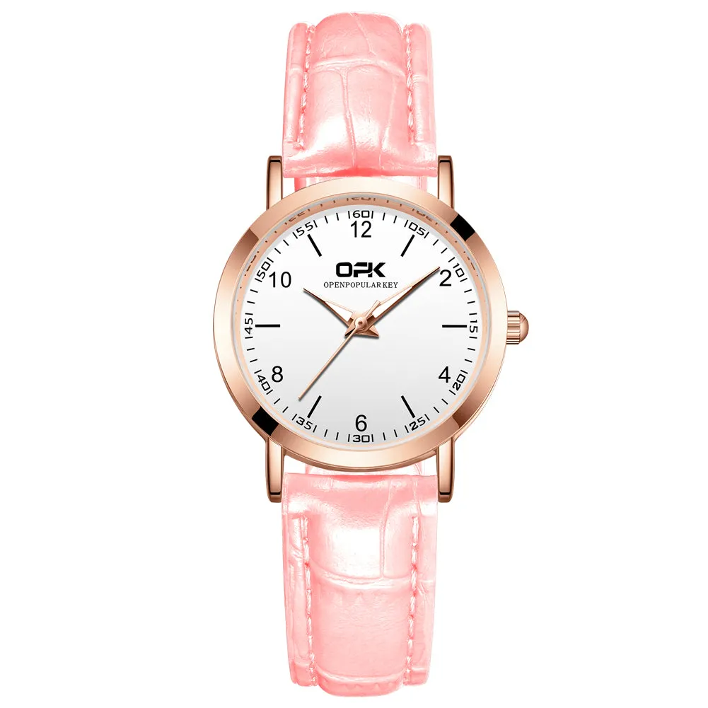 Waterproof luminous women's watch W06OPK88613