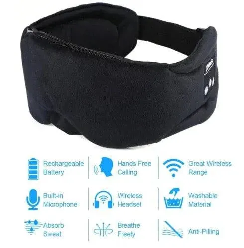 Wireless Bluetooth Earphone Sleep Mask