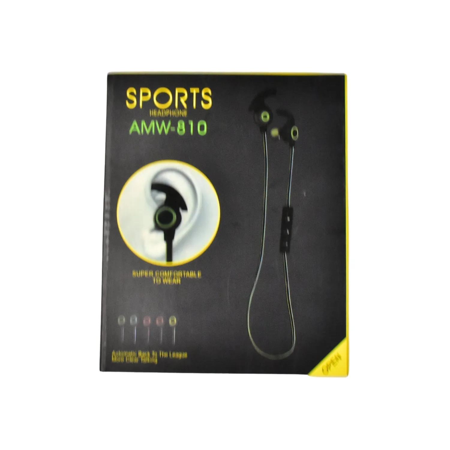 Wireless Bluetooth in-Ear Headphones with Mic, Wireless Stereo Sports Headset with Dynamic bass