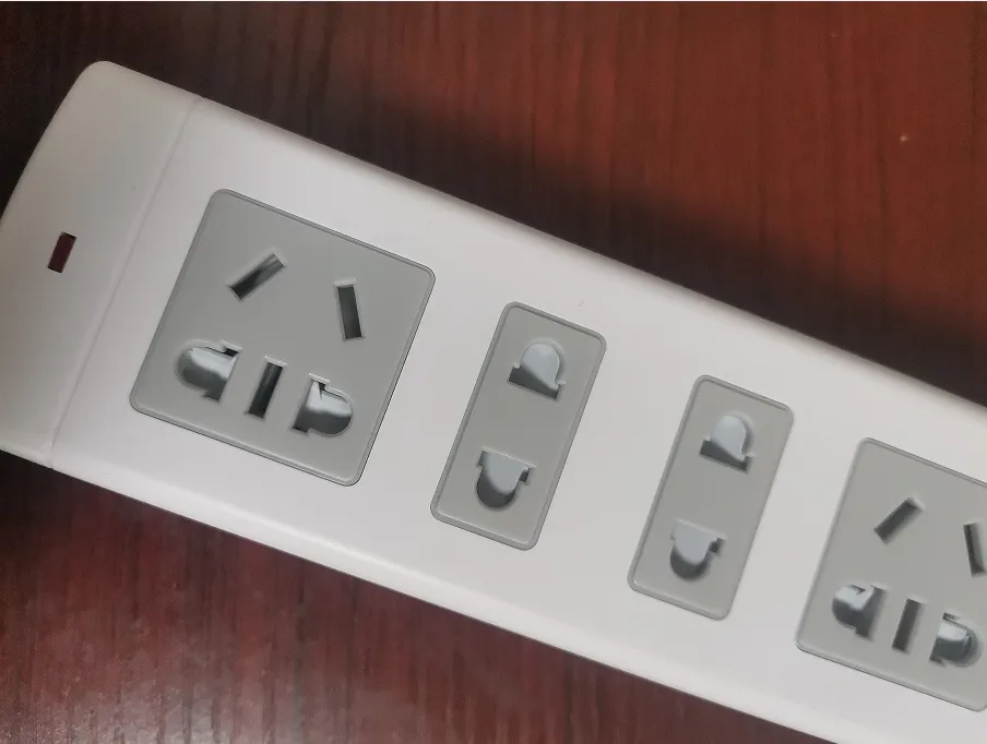 WOALZENS Sockets, flat plug power board, multi face socket