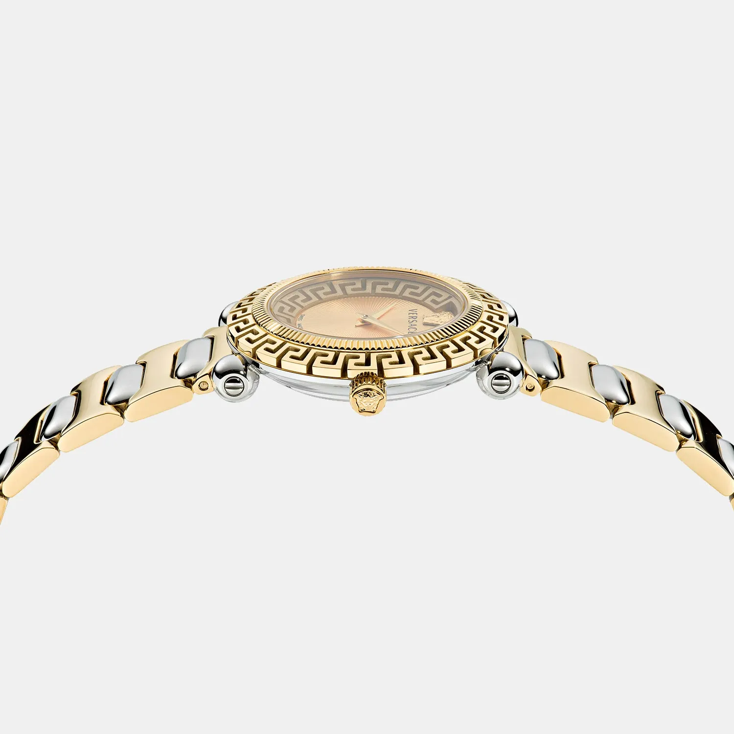 Women Gold Analog Stainless Steel Watch VE6I00423