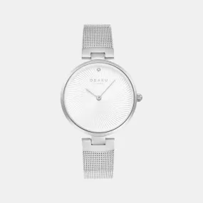 Women White Analog Stainless Steel Watch V256LXCIMC