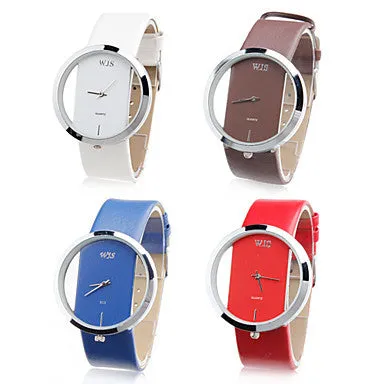 Women's Watch Fashionable Transparent Case