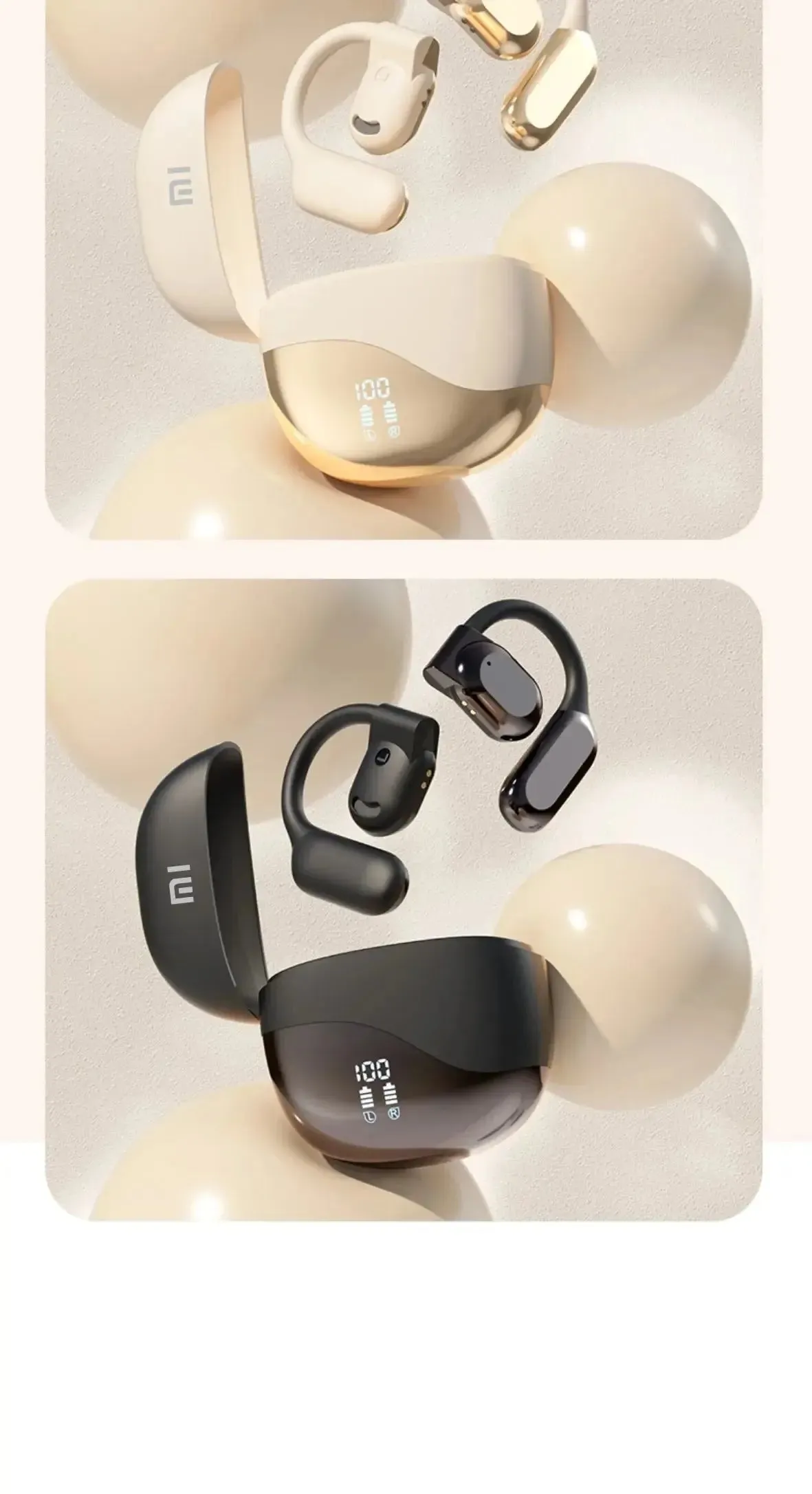 Xiaomi M62 Wireless Earphone Bluetooth Earphone HIFI Sound Earphones Running Headsets Waterproof Painless Wearing Earphones