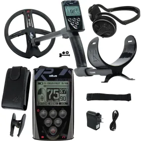 XP Deus Metal Detector with Remote and 9” X35 Search Coil and WSAUDIO Headphones