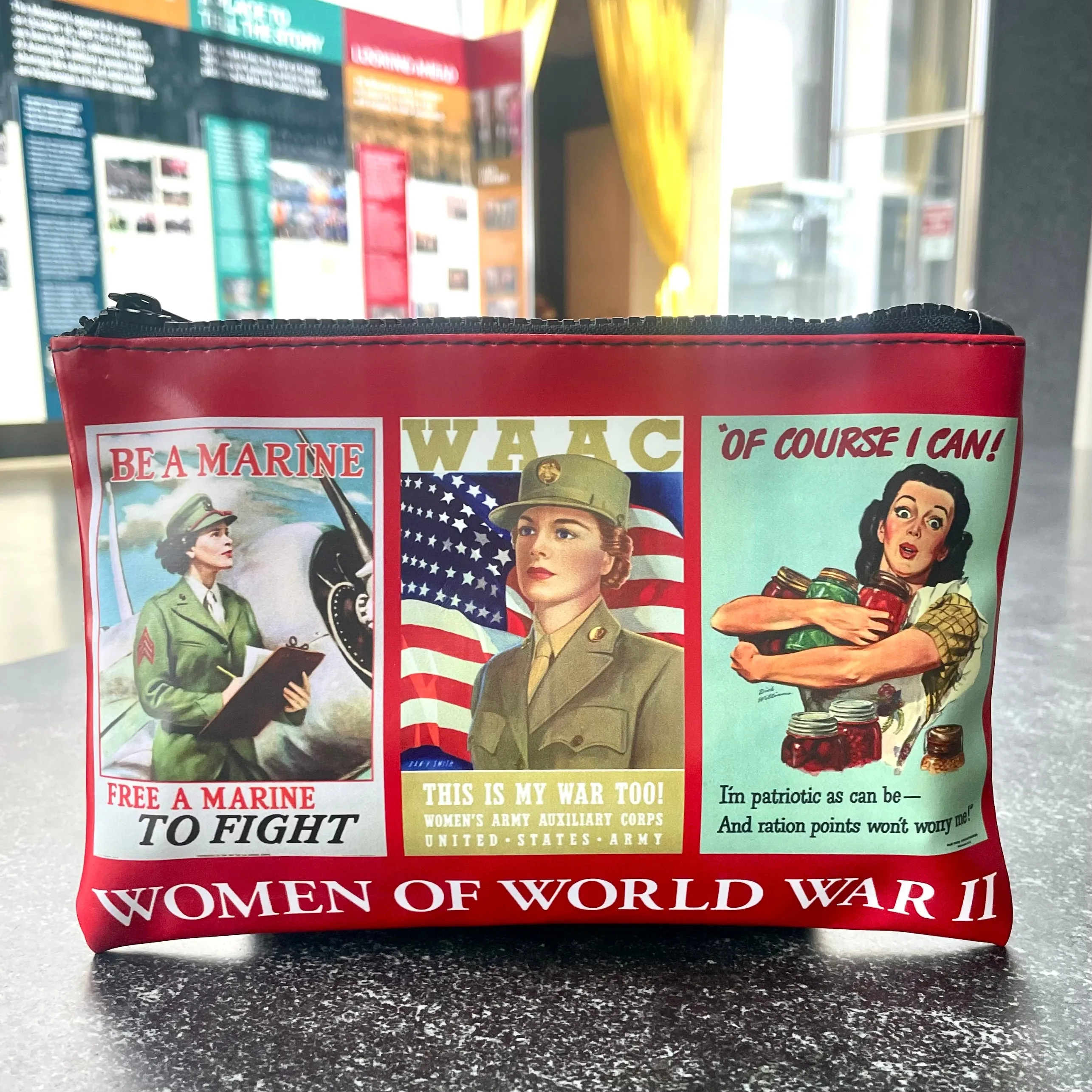 Zip Pouch Women of WWII